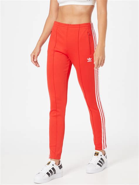 adidas broek met knopen rood|adidas trainers broek.